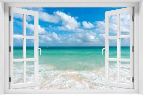 Fototapeta Naklejka Na Ścianę Okno 3D - Beautiful beach and sea
