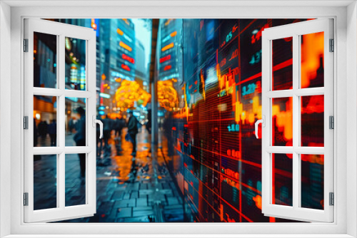 Market Mirage: A Financial Trap of Illusions and Fluctuations - Photo Real Stock Concept