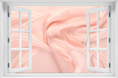 pink chiffon folds