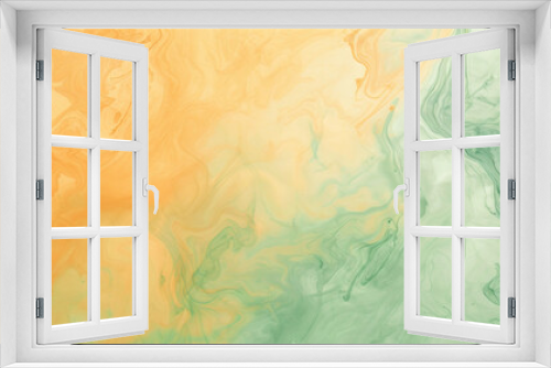 soft pastel gradient of saffron and mint green, ideal for an elegant abstract background