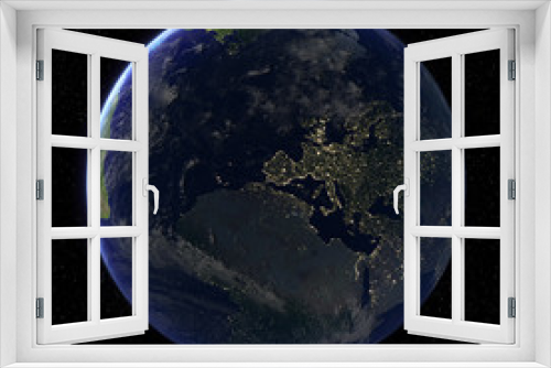 Fototapeta Naklejka Na Ścianę Okno 3D - The Earth from space