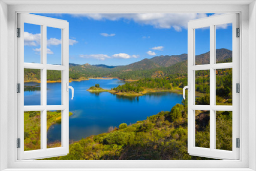 Fototapeta Naklejka Na Ścianę Okno 3D - beautiful mountain lake