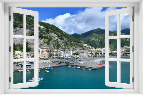 Fototapeta Naklejka Na Ścianę Okno 3D - The landscape of Campania, Italy.