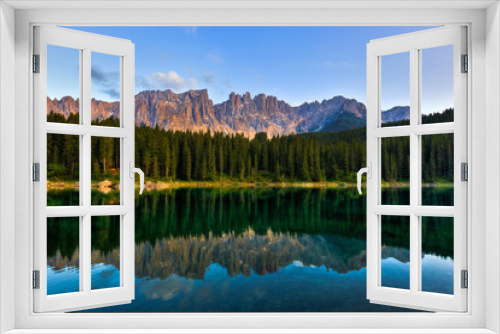 Fototapeta Naklejka Na Ścianę Okno 3D - Alpine Lake in Summer