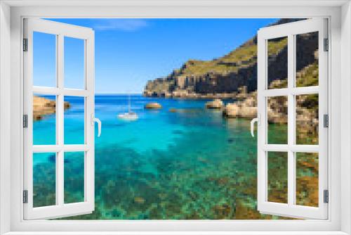 Fototapeta Naklejka Na Ścianę Okno 3D - View of beautiful Cala Figuera bay, Majorca island, Spain