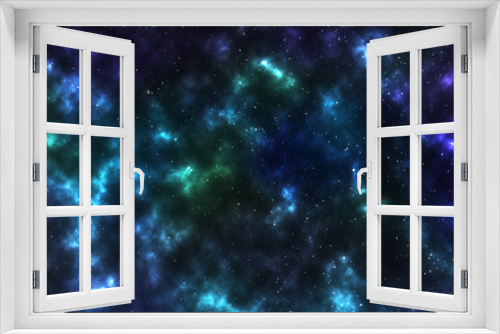 Fototapeta Naklejka Na Ścianę Okno 3D - Beautiful night sky