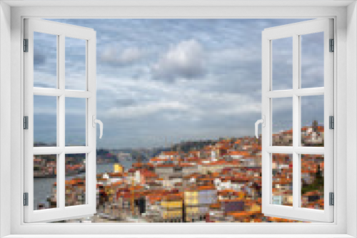 Fototapeta Naklejka Na Ścianę Okno 3D - City of Porto in Portugal