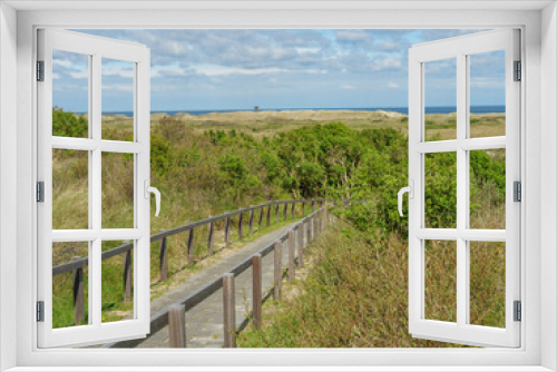 Fototapeta Naklejka Na Ścianę Okno 3D - Die Insel Ameland im Frühling