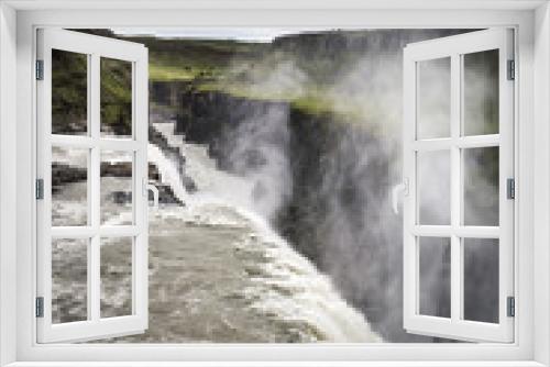 Fototapeta Naklejka Na Ścianę Okno 3D - Waterfall Iceland