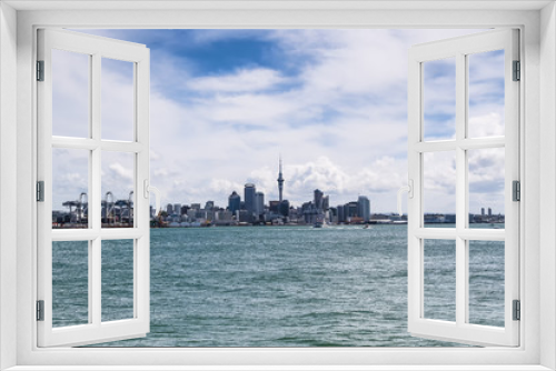 Fototapeta Naklejka Na Ścianę Okno 3D - Auckland New Zealand, view from Mount Victoria