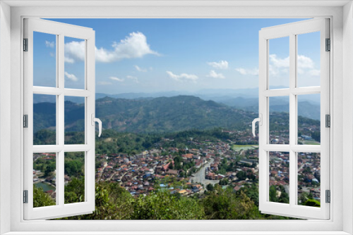 Divine Perspectives: Phongsaly from the Phoufa viewpoint