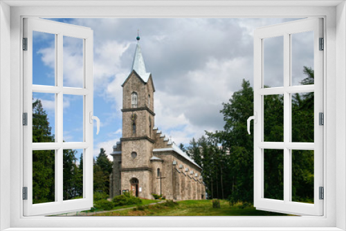 Fototapeta Naklejka Na Ścianę Okno 3D - Church of the Corpus Christi. Szklarska Poreba. Poland