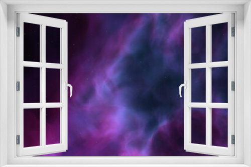 Fototapeta Naklejka Na Ścianę Okno 3D - Space nebula
