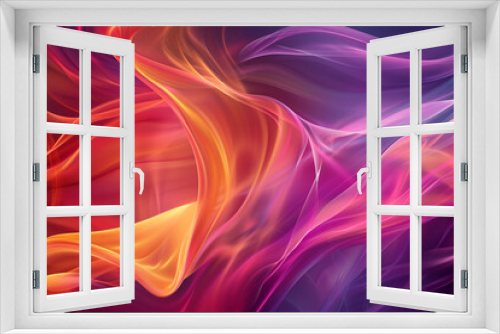 Abstract colorful wave background for design created with technology 