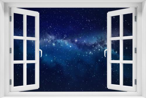 Fototapeta Naklejka Na Ścianę Okno 3D - Deep space