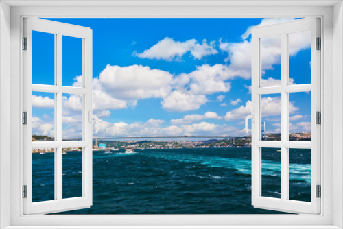 Fototapeta Naklejka Na Ścianę Okno 3D - Istanbul Turkey view