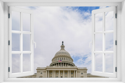 Fototapeta Naklejka Na Ścianę Okno 3D - The Landmark of The United States Congress building at DC,USA