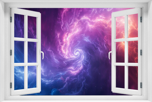 3D illustration of abstract fractal background for creative design looks like galaxies