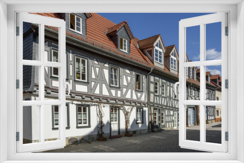 Fototapeta Naklejka Na Ścianę Okno 3D - Häuserzeile