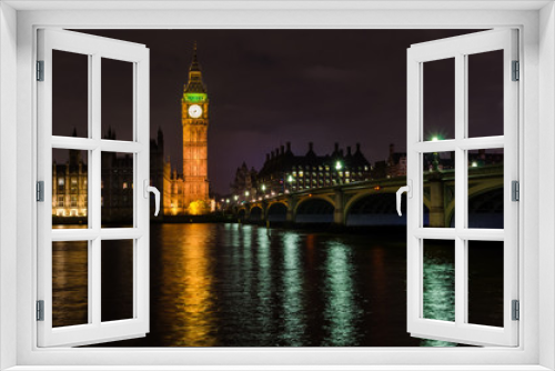 Fototapeta Naklejka Na Ścianę Okno 3D - Big Ben - UK Parliament