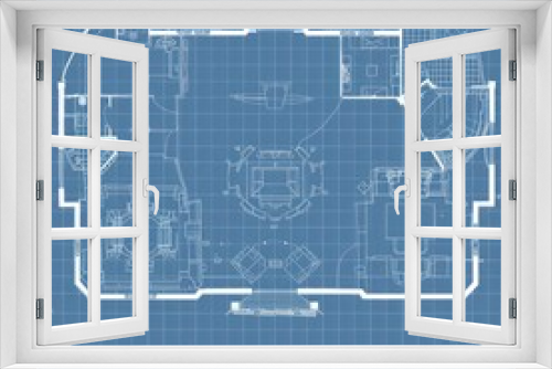 blueprint illustration