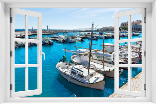 Fototapeta Naklejka Na Ścianę Okno 3D - Majorca Cala Bona marina Son Servera Mallorca