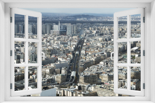 Fototapeta Naklejka Na Ścianę Okno 3D - Metro line 6, Paris