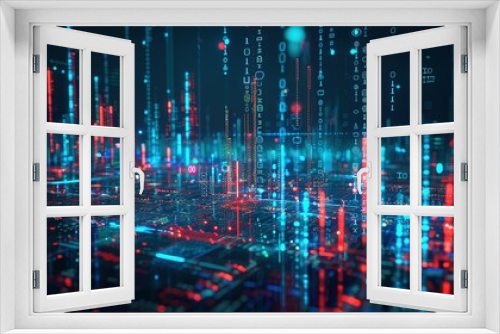 Abstract digital chart background with stock business graphs, statistics, and diagrams depicting data exchange in finance, economic trends, and trade.