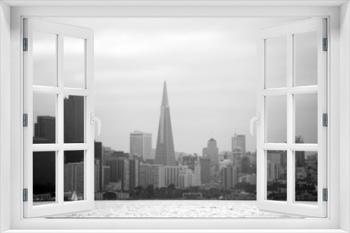 Fototapeta Naklejka Na Ścianę Okno 3D - View of San Francisco buildings