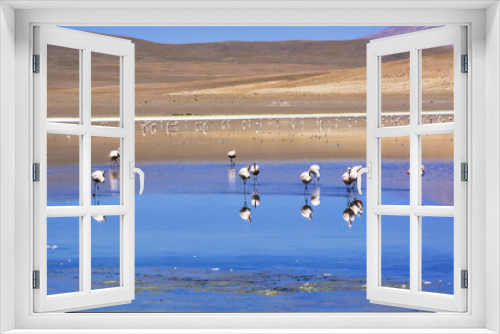Fototapeta Naklejka Na Ścianę Okno 3D - アルティプラーノ平原のカニャパ湖