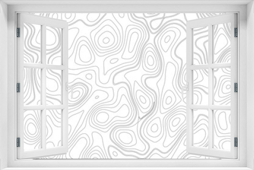 Topographic map background concept. Topo contour map. Vector abstract illustration. Geography concept. paper texture design