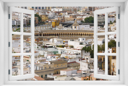 Fototapeta Naklejka Na Ścianę Okno 3D - Sevilla City