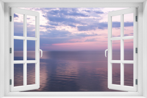 Fototapeta Naklejka Na Ścianę Okno 3D - sunrise on the sea