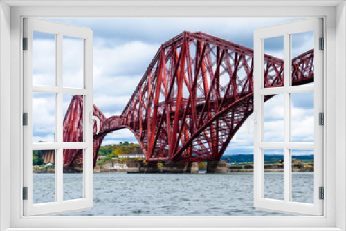 Fototapeta Naklejka Na Ścianę Okno 3D - The Forth Bridge, Scotland, UK