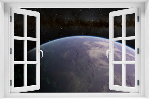 Fototapeta Naklejka Na Ścianę Okno 3D - Fantastic far away Exo Planet