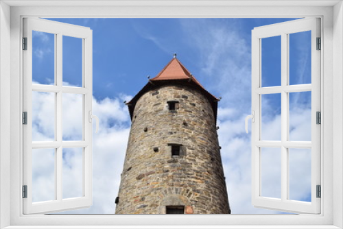 Fototapeta Naklejka Na Ścianę Okno 3D - Mittelalterlicher Wehrturm in Stadthagen