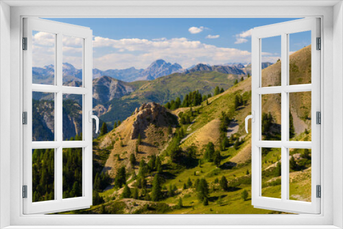Fototapeta Naklejka Na Ścianę Okno 3D - Col d'Izoard, Casse Deserte, Hautes-Alpes, France