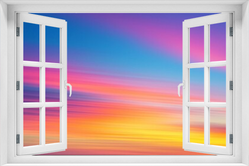 Iridescent Hues: Smooth Rainbow Gradient Backdrop