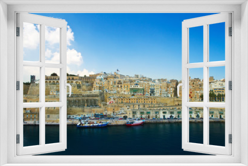 Fototapeta Naklejka Na Ścianę Okno 3D - Malta, La valletta