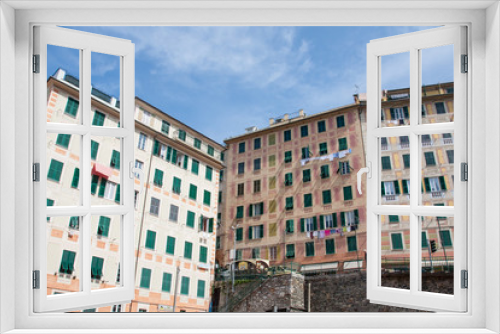 Fototapeta Naklejka Na Ścianę Okno 3D - Village de Camogli