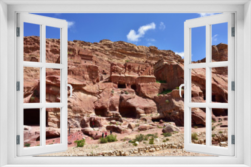 Fototapeta Naklejka Na Ścianę Okno 3D - Petra, Jordan
