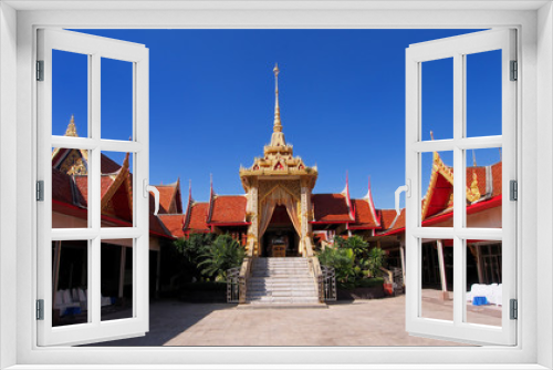 Fototapeta Naklejka Na Ścianę Okno 3D - Temple in Bangkok, Thailand