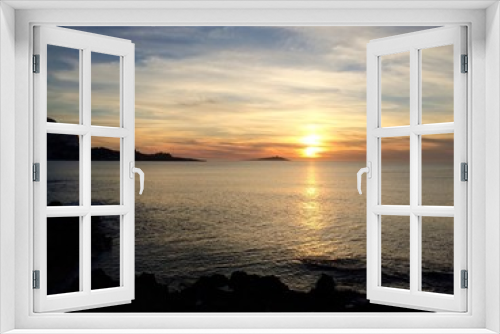Fototapeta Naklejka Na Ścianę Okno 3D - tramonto palermitano