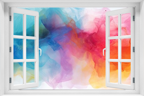 Enhance your design with a vibrant watercolor background offering plenty of copy space for your creative ideas