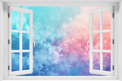 beautifully blended gradient background using the soft pastel colors.