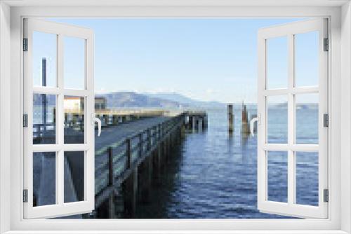 Fototapeta Naklejka Na Ścianę Okno 3D - San Francisco Bay Pier 