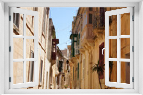 Fototapeta Naklejka Na Ścianę Okno 3D - rue étroite de Rabat