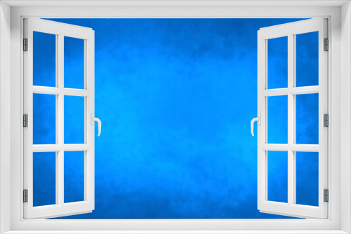 Fototapeta Naklejka Na Ścianę Okno 3D - Blue gradient textured background wallpaper design