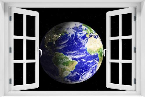 Fototapeta Naklejka Na Ścianę Okno 3D - planet earth in space