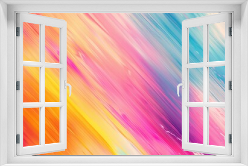 Vivid blurred colorful wallpaper background - generative ai